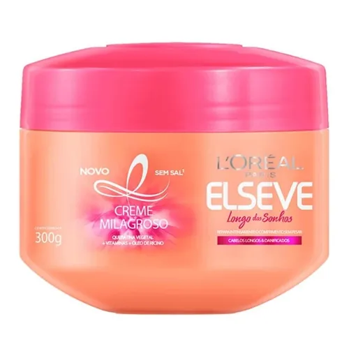 Creme de Tratamento Elseve Longo dos Sonhos 300g