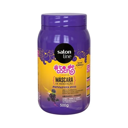 Maionese Capilar Matizadora Salon Line Tô de Cacho 500g
