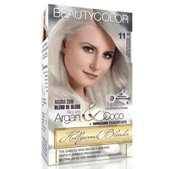 Tintura Beauty Color nº 11.11 louro claríssimo especial platinado