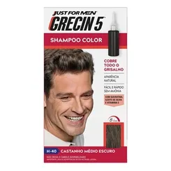 Shampoo Color Grecin 5 castanho médio escuro