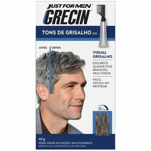 Grecin Tons de Grisalho Shampoo Tonalizante 1 Kit