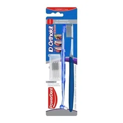 Kit PowerDent ID Orthokit Escova Ortodôntica + Intertufo + Refil Interdental Cilíndrico