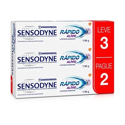 SENSODYNE C D A R L3P2 90G x 3 - GSK CONSUMO