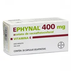 Ephynal 400mg, caixa com 30 cápsulas