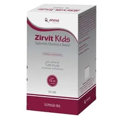 Zirvit Kids frasco com 100mL de suspensão de uso oral + copo dosador