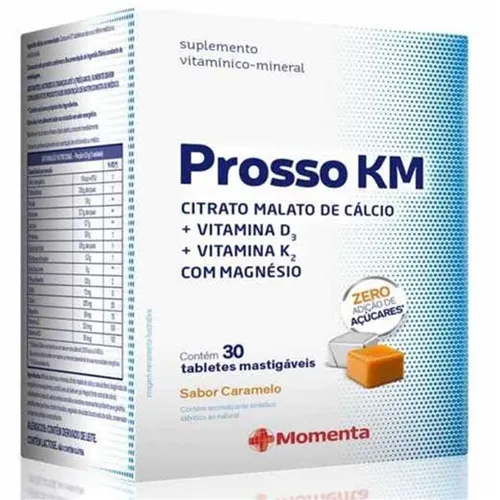 Prosso KM caramelo, 30 tablets
