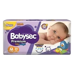 BABYSEC PREMIUM FA DE M GP M x 34 - MELHORAMENTOS
