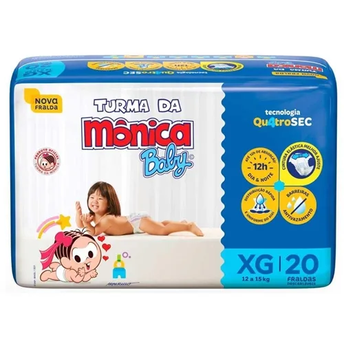 TURMA DA MONICA FR D JUM TXG x 20 - ONTEX
