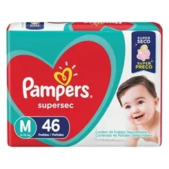 PAMPERS FR SUPERS M x 46 - PROCTER GAMBLE