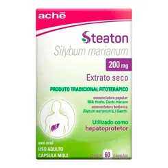 Steaton 200mg, caixa com 60 cápsulas