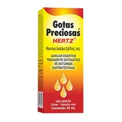 Gotas Preciosas 0,67mL/mL, caixa com 1 frasco com 30mL de solução de uso oral