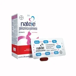 Natele caixa com 28 cápsulas gelatinosas moles