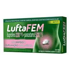 LUFTAFEM CPR REVEST 200MG x 6 /500 - RECKITT BENCKISER
