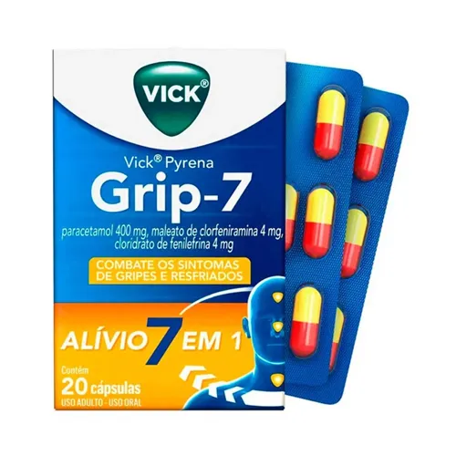 VICK PYRENA CAPS GRIP 7 x 20 - P&G HEALTH
