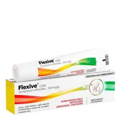 Flexive CDM 350 mg/g, bisnaga com 50g de creme de uso dermatológico