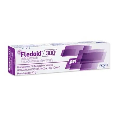 Fledoid 3mg/g, bisnaga com 40g de gel de uso dermatológico