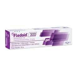 Fledoid 3mg/g, bisnaga com 40g de gel de uso dermatológico