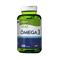 Ômega 3 Natulab frasco com 120 cápsulas