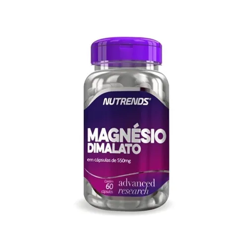 Magnésio Dimalato Nutrends 400mg, 60 Cápsulas