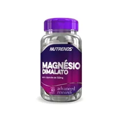 Magnésio Dimalato Nutrends 400mg, 60 Cápsulas
