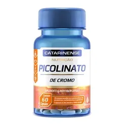 Picolinato de Cromo Catarinense frasco com 60 cápsulas