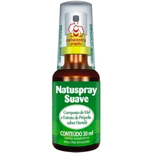 NATUSPRAY SUAVE SP BU HORTEL 30ML x 1 - NATUCENTRO