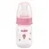 Mamadeira Kuka Natural Plus color, 0 a 6 meses, 70mL, rosa