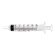 Seringa Descartável Descarpack Bico Luer Slip sem agulha, 3mL
