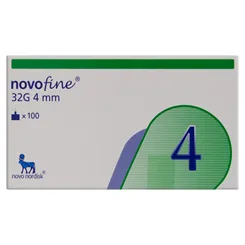 Agulha NovoFine Descartável 32G Tip Etw, 4mm