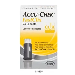Lancetas Accu-Chek FastClix 24 Unidades