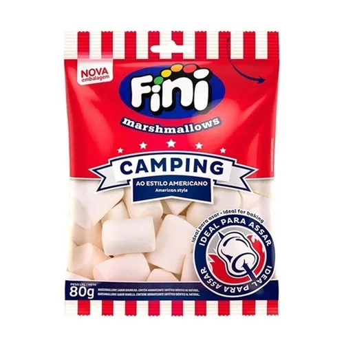 FINI MARSHMALLOWS MARS CAMPING 80G x 1 - FINI