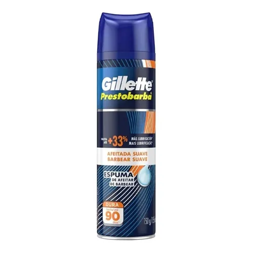 Espuma de Barbear Gillette Prestobarba Pele Normal 150g