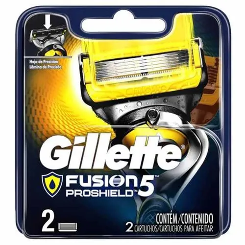 Carga Gillette Fusion ProShield 2 unidades