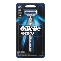 Aparelho de Barbear Gillette Mach3 Turbo 1 unidade, edição Ayrton Senna