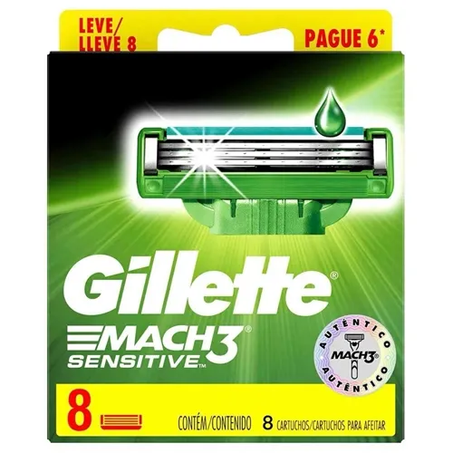 GILLETTE MACH 3 REF BMSEL8P6 x 8 - PROCTER GAMBLE