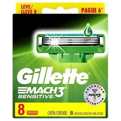 GILLETTE MACH 3 REF BMSEL8P6 x 8 - PROCTER GAMBLE