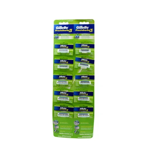 GILLETTE PRESTOB 3 AP B MA SE C x 10 - PROCTER GAMBLE