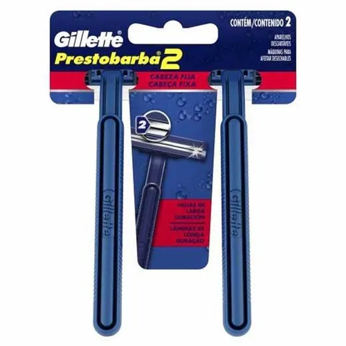 Aparelho de Barbear Gillette Prestobarba Regular 2 unidades