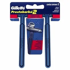 Aparelho de Barbear Gillette Prestobarba Regular 2 unidades