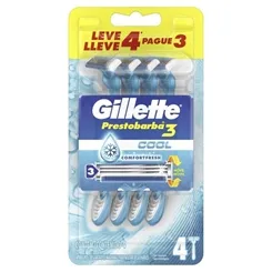 GILLETTE PRESTOB 3 AP BA C L4P3 x 4 - PROCTER GAMBLE