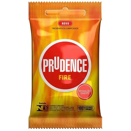 Preservativo Prudence fire, 3 unidades