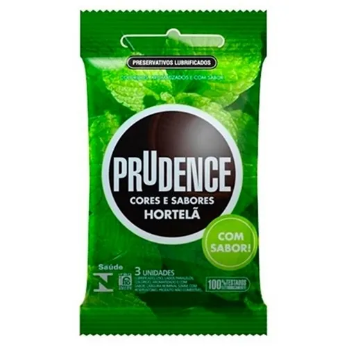 Preservativo Prudence Hortelã c/3
