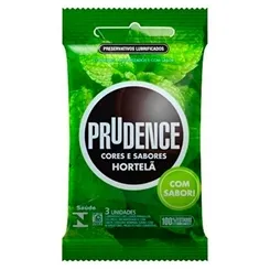 Preservativo Prudence Hortelã c/3
