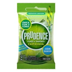 Preservativo Prudence Caipirinha c/3
