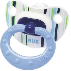 Chupeta Nuk Classic 0 a 6 meses, fashion, azul