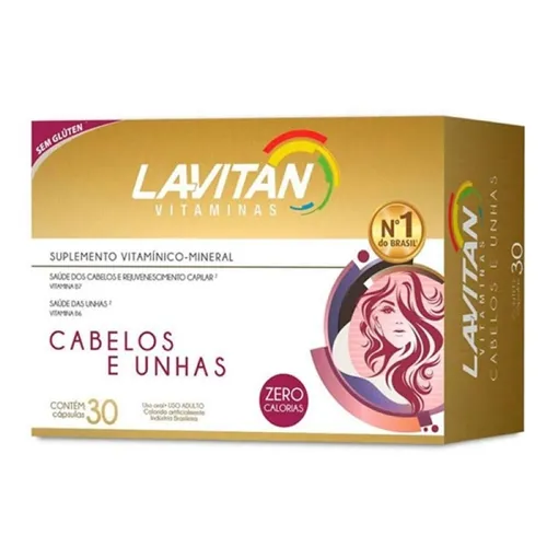 Lavitan Hair 30 Cápsulas