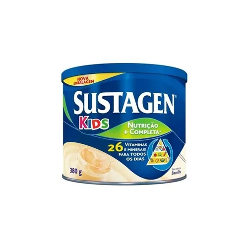 SUSTAGEN KIDS PO BAUNILHA 380G x 1 - RECKITT BENCKISER