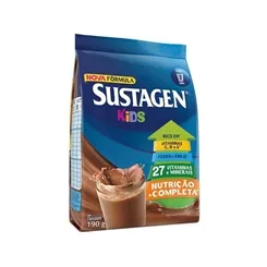 Complemento Alimentar Infantil Sustagen Kids sachê, chocolate, 190g