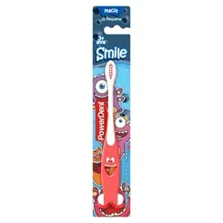 Escova Dental Infantil Powerdent Smile 3+ meses, macia, sortido