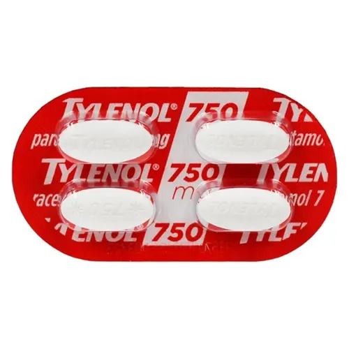 TYLENOL CPR 750 MG C/4